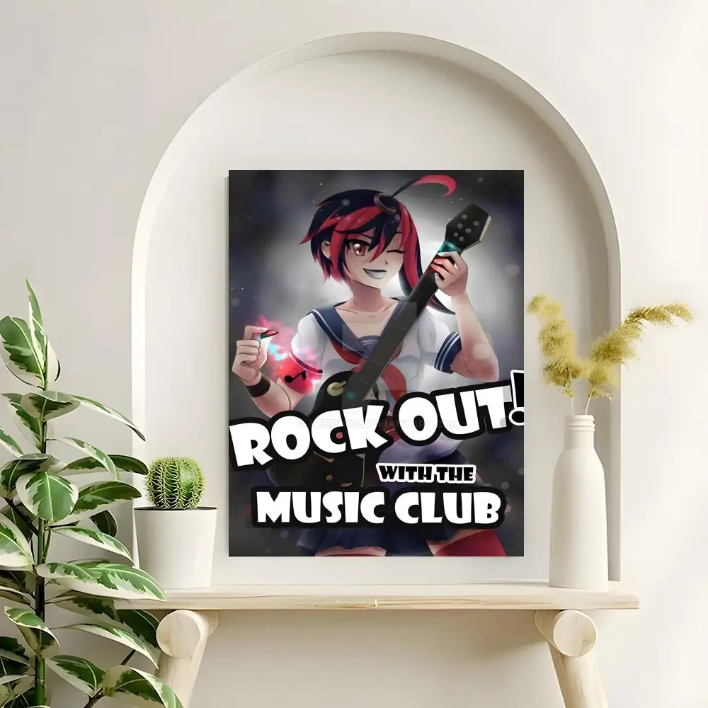 Game Yandere Simulator Poster Hochauflösende Poster-Aufkleber, geeignet für Schlafzimmer, Wohnzimmer, Heimdekoration – Detail 22