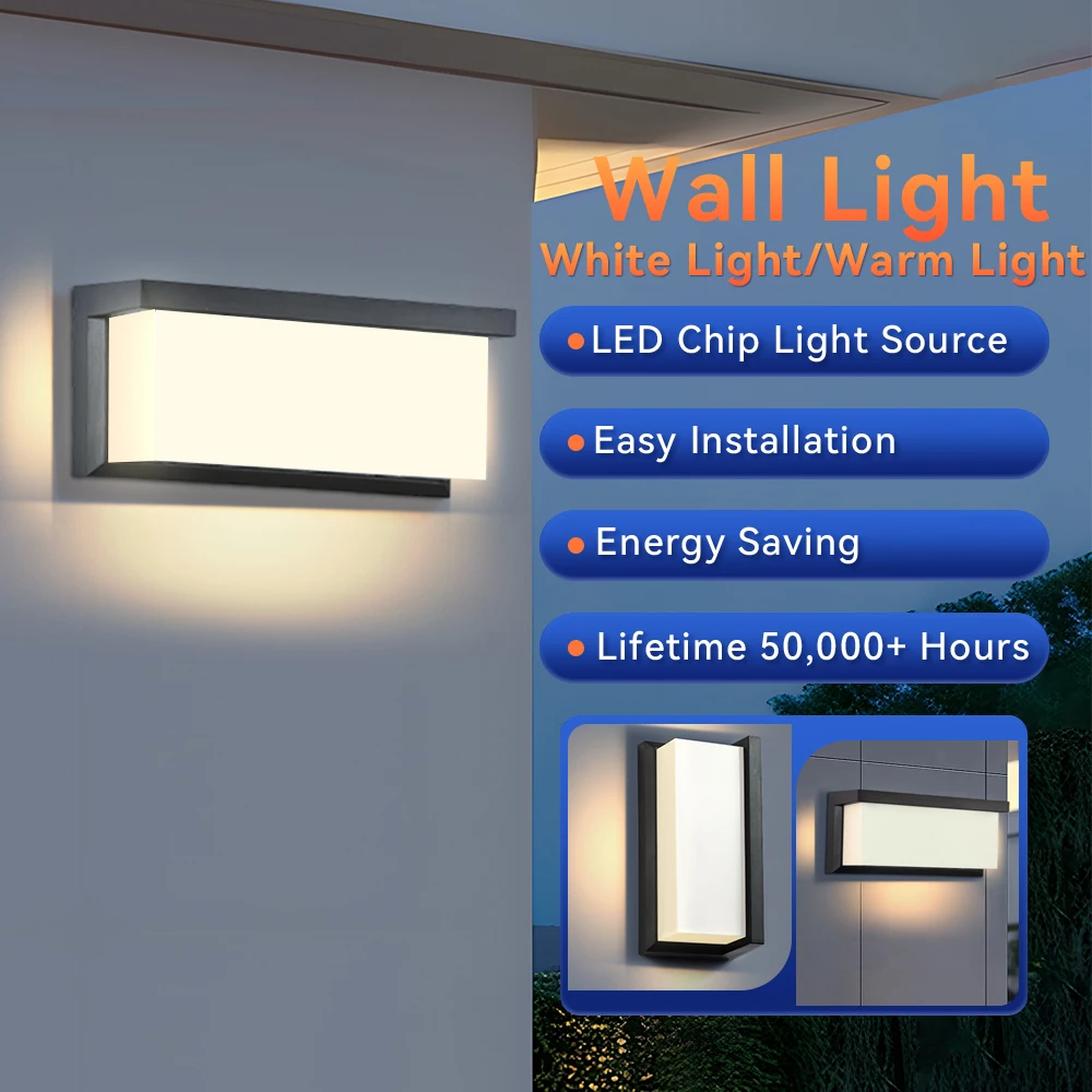 LED Vintage Wall Lamp Indoor Decoration Living Room Bedroom Corridor Room Decor Wall Light Court Balcony Porch Led Light Fixture