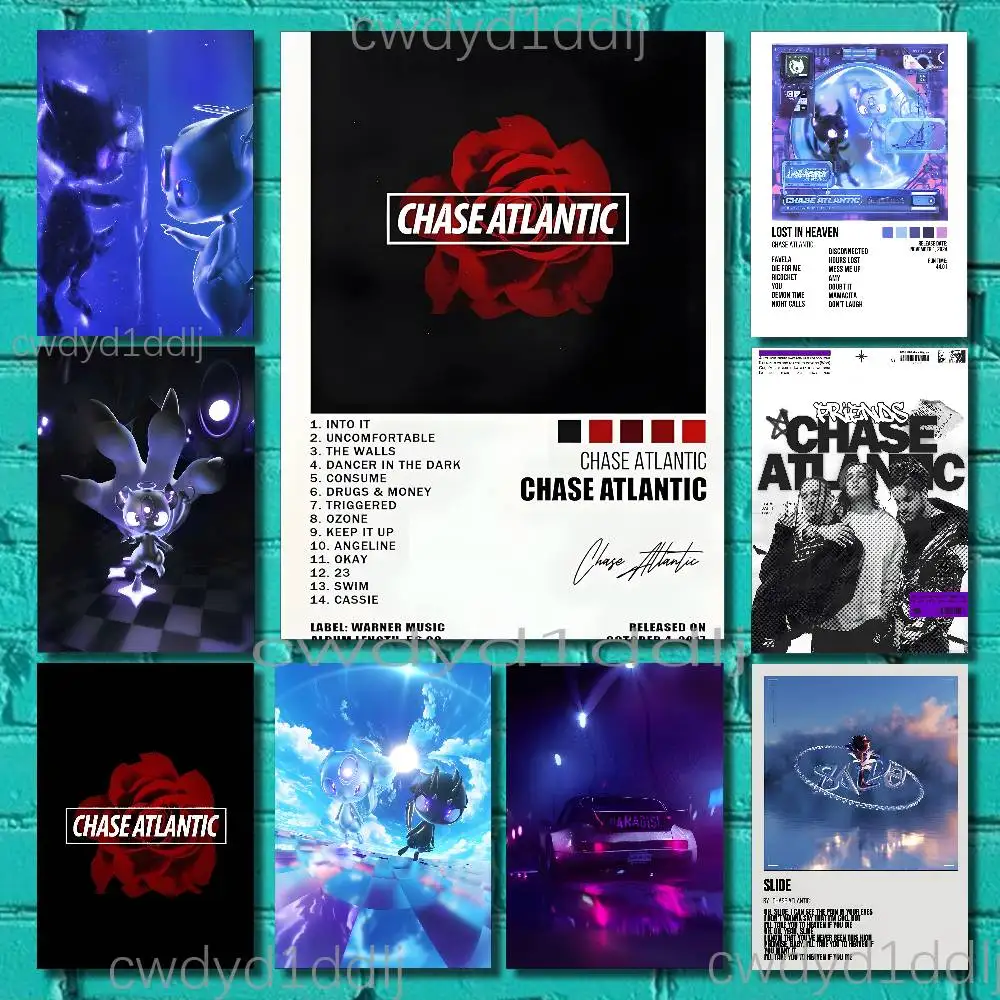 

C-Chase Atlantic Band Poster For Fans Room Living Canvas Painting Print Pictures Wall Art Home Decor