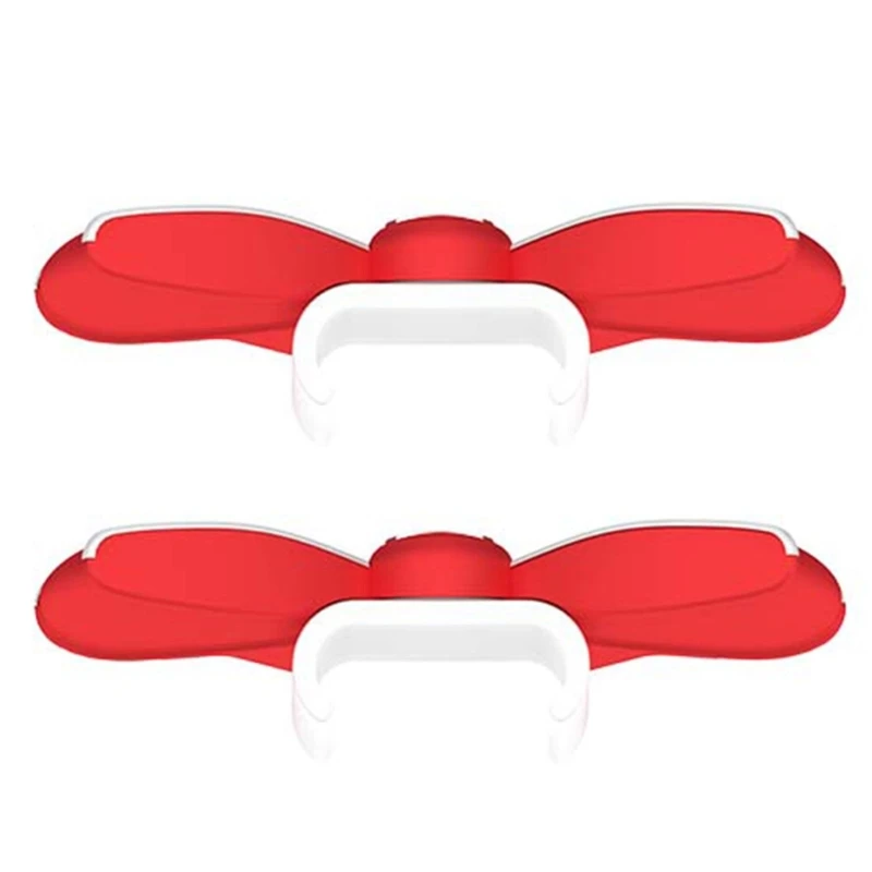 Soft Silicone Headsets Decorations For Toniebox 2 Headphone Charms Vibranted Color Clips Red And Pink Option