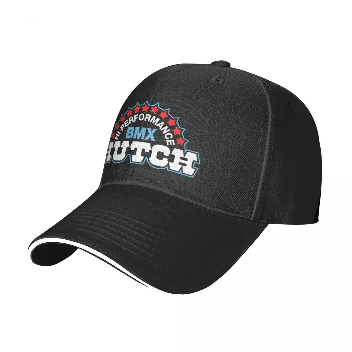 Hutch Hi-Performance BMX Red White Blue Black Tim Judge Baseball Cap Military Cap Man Beach Outing black Mens Women's