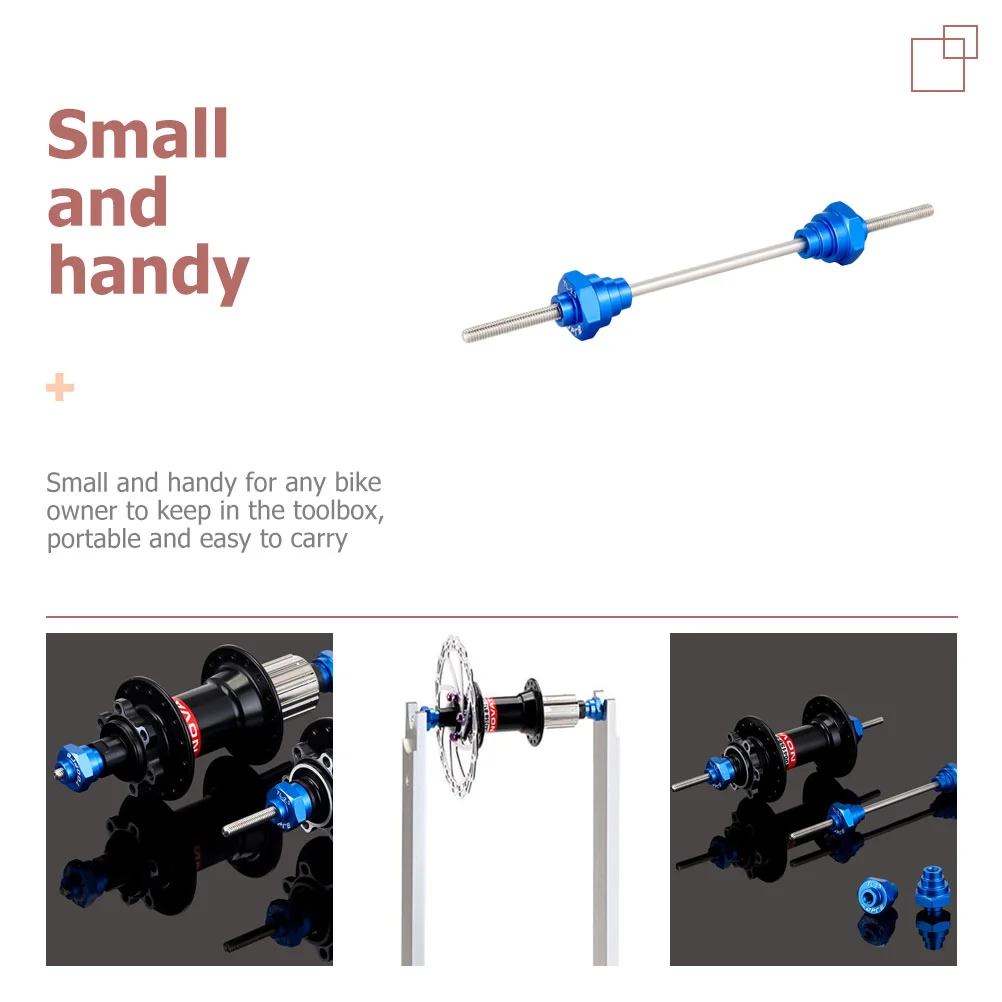 Thru-axle Converter Bike Barrel Shaft Fixing Tool Wheel Maintenance Supply 304 Stainless Steel Aligning