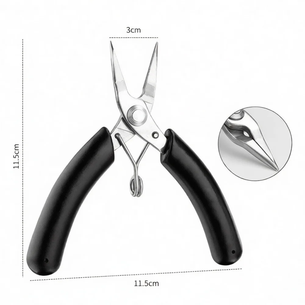 Portable Nail Drill Removal Tool Stainless Steel Manicure Clipper For Rhinestone Rivets Chains Beauty Care Supply