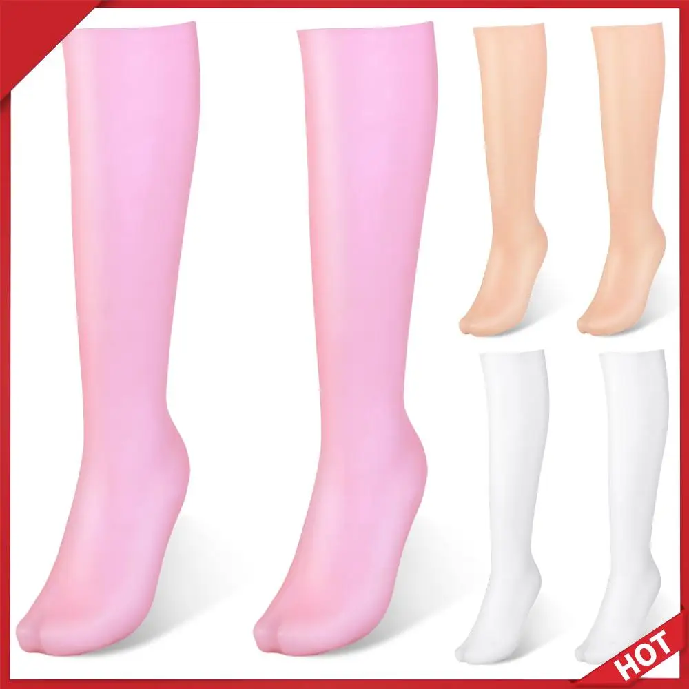 

Силиконовые носки для защиты стоп от трещин, отшелушивающие, мягкие, для педикюра, комфортные для домашнего ухода и спа-процедур для ног