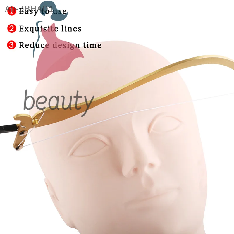 

Makeup Bow And Arrow Line Measuring Eyeliner Eyebrow Ruler Microblading Mapping Rope Pre Ink Tattoo For Mapping Permanent