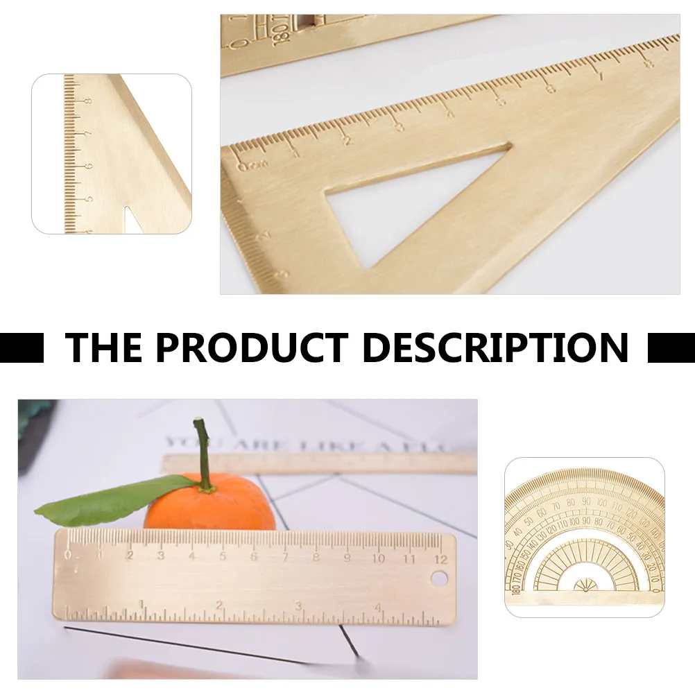 Geometry Drawing Tools Protractor Classroom Locating Triangle Ruler School Stationery Math