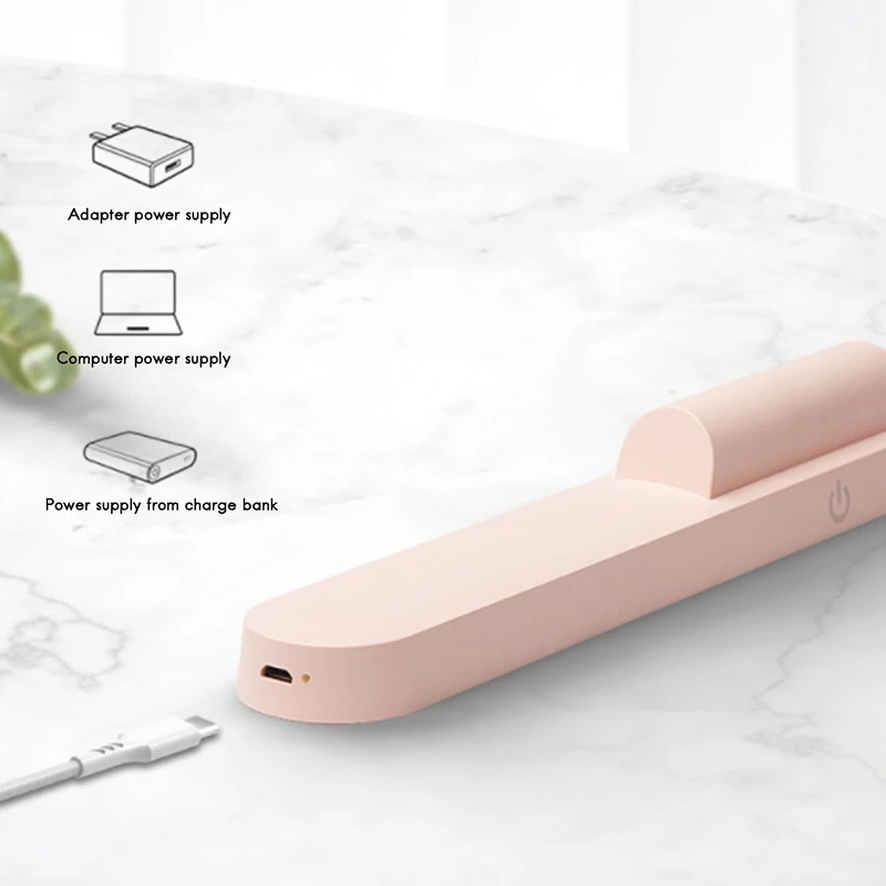 Wireless LED Wall Reading Light Stick On Bunk Dimmable Contact Lights Headboard Adhesive Lamp For Makeup Mirror