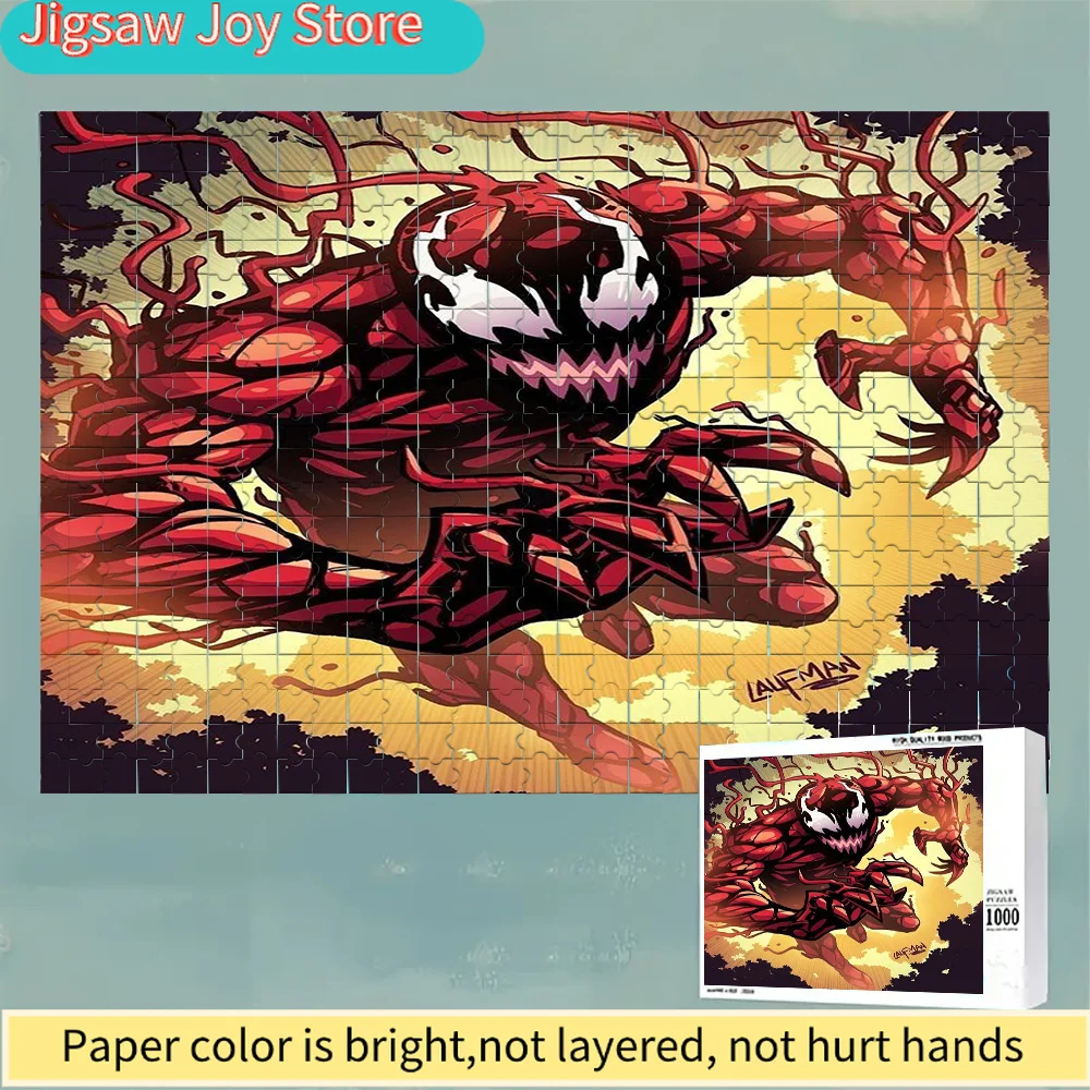 

Пазл с изображением Венома, размер 75,01 x 50,01 см, головоломка, игра-пазл, расслабляющая головоломка, идеальный подарок на праздник, рождественские подарки, Хэллоуин.