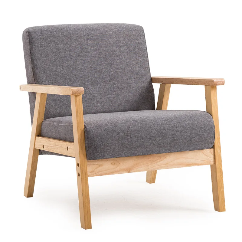 

#Factory Wholesale Wooden Frame Colorful Single Seat Leisure Chairs Accent Chair for Living Room Coffee Shop Hotel