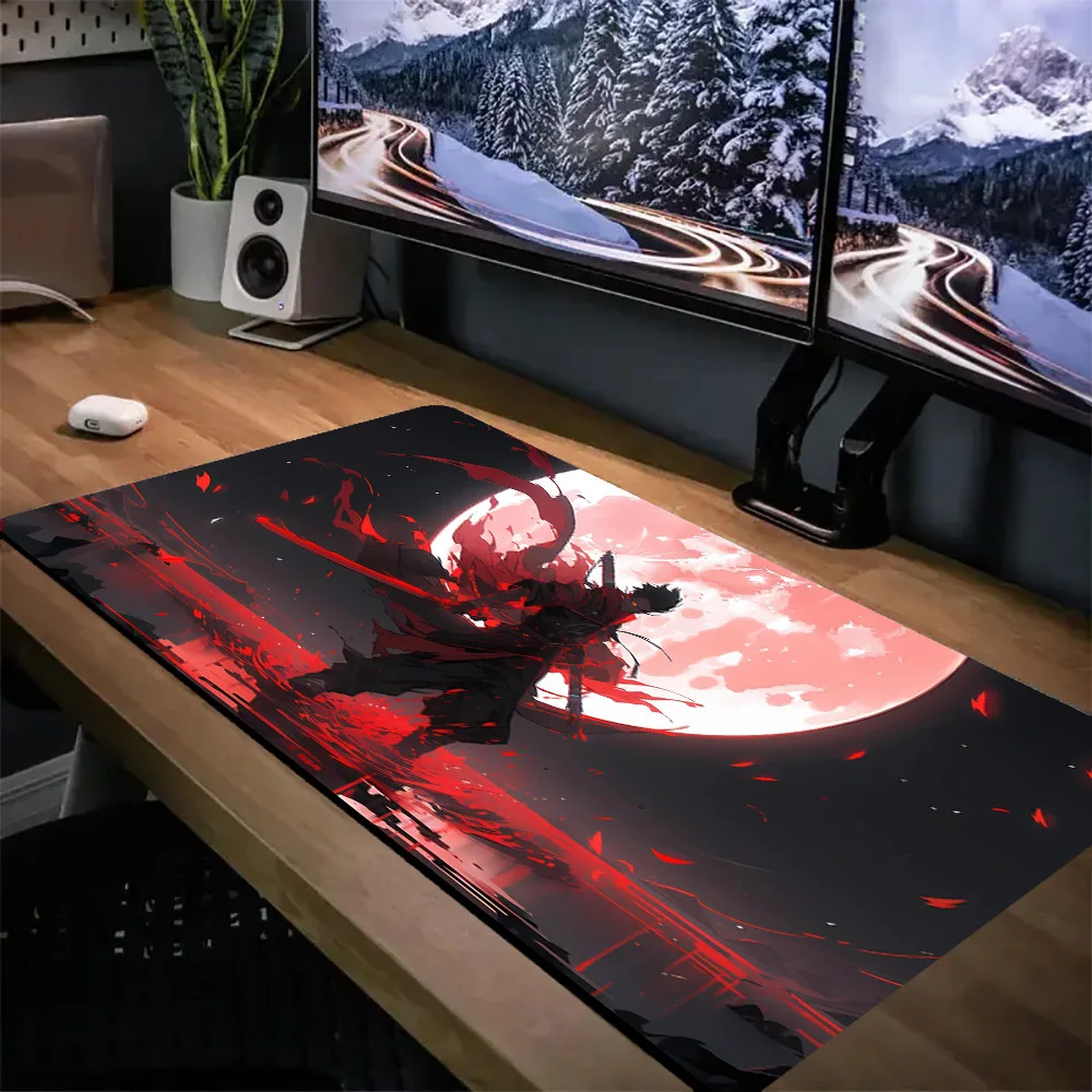 

Magic Mouse Pad Gamer Samurai Sunset Gaming Laptop Table Pads Deskmat Desk Mat Pc Accessories Mausepad Mousepad Mats Keyboard