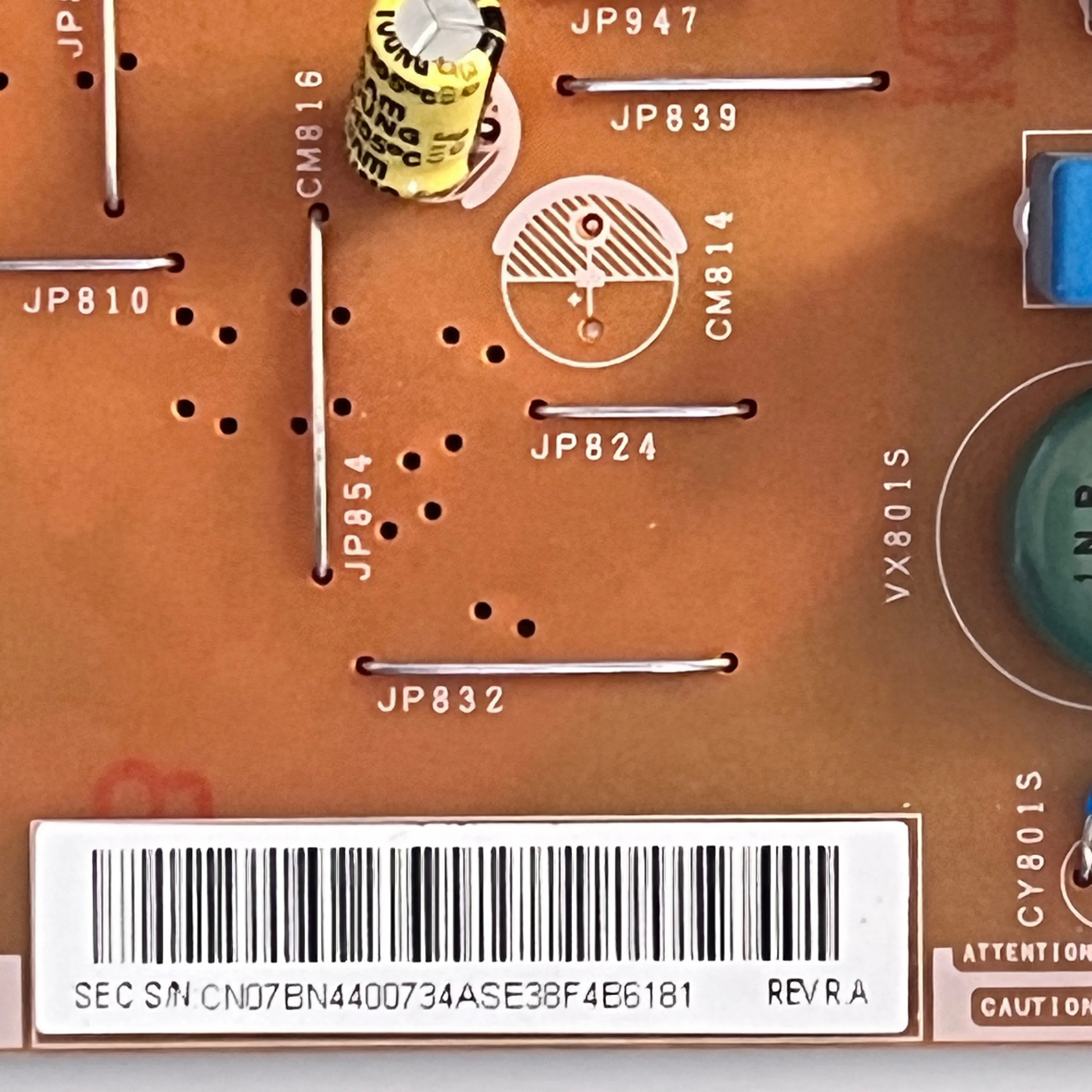 أصيلة الأصلي التلفزيون مجلس امدادات الطاقة ، F55G2Q_ESM BN44-00734A ، وقد تم اختبار العمل معا وللتلفزيونات LCD ، LH46UEDPLGC ZA