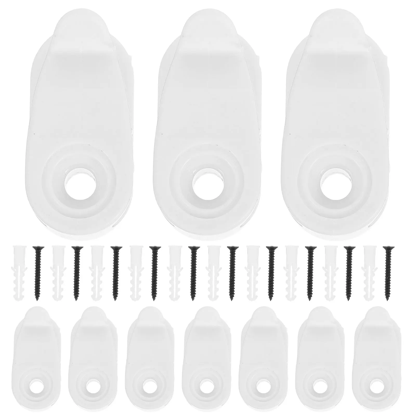 

10Sets Outdoor Lighting Hooks Versatile LED Compatibility for Garden Patio Festive Setup Hooks for Hanging Lights Outdoor