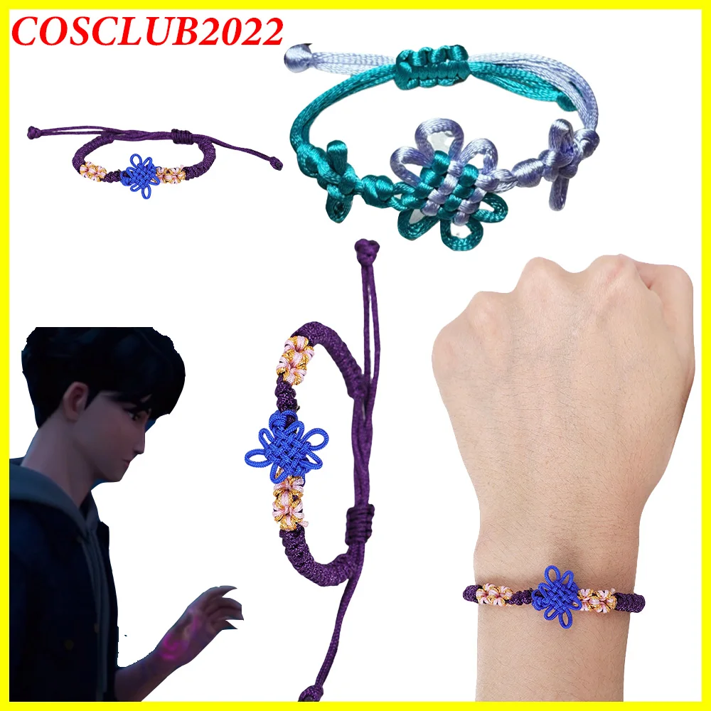 Jinu Cosplay KPop Saja Cos niños nudo correa de mano pulsera demonios TV cazadores pulsera Halloween carnaval disfraz accesorios hombres