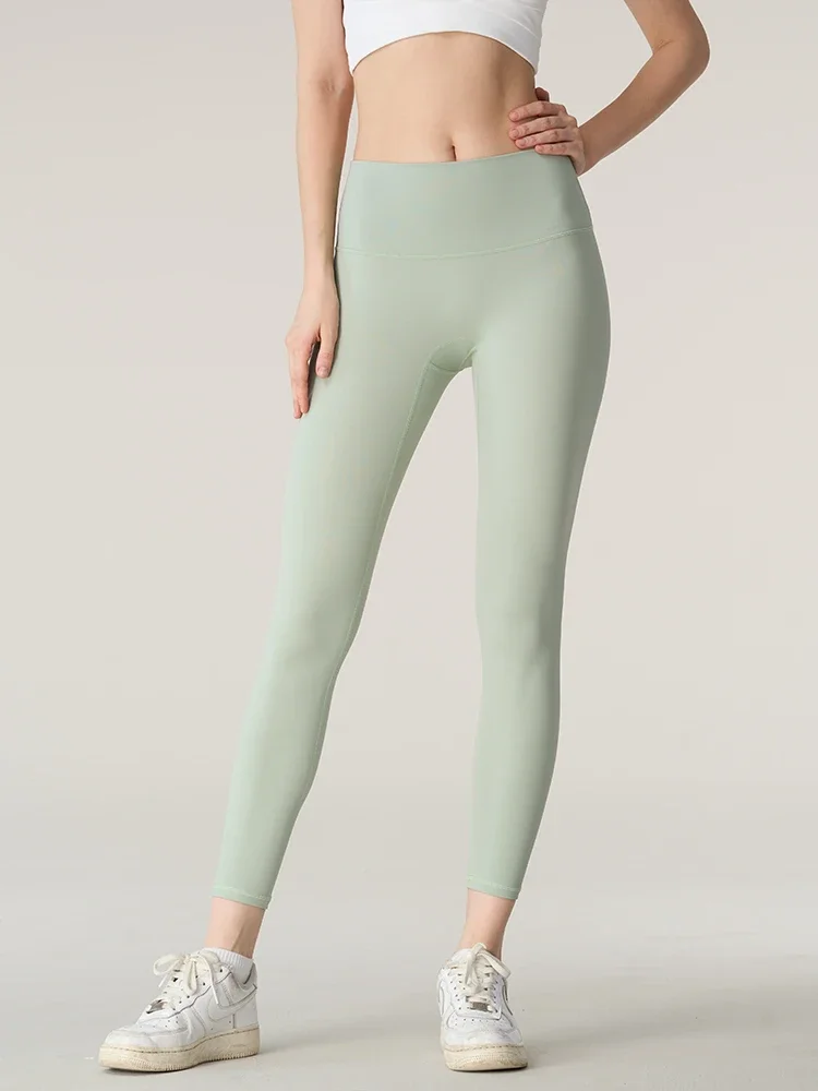 

Женские леггинсы для йоги с высокой талией, серия Dopamine Color, высокоэластичные, подтягивающие бедра, удобные для занятий в помещении и на улице, для бега и йоги