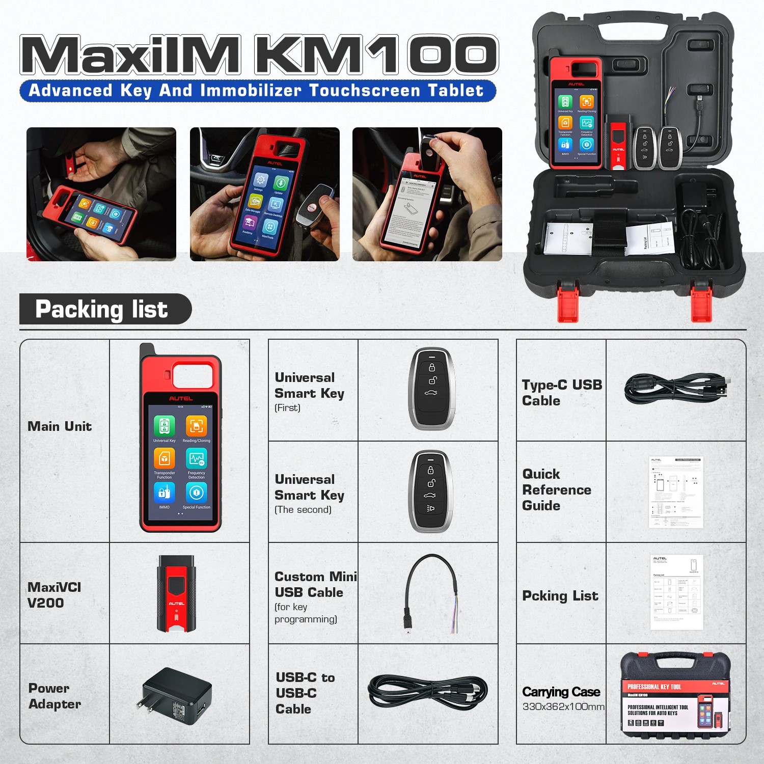 Рисунок 6 - Autel KM100 Key Programmer V200
