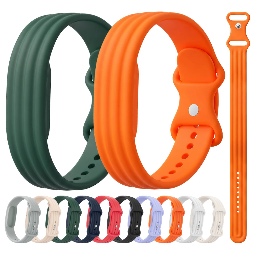 Sport-Silikon-Uhrenarmband für Google Fitbit Air Band Armband Ersatz-Zubehör