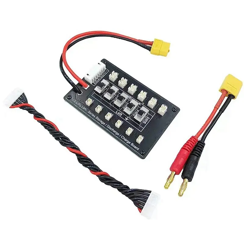 FULL-2X 1S Lipo Lithium Battery Serial Charging Board Blade Inductrix Ultra Micro-JST-PH2.0