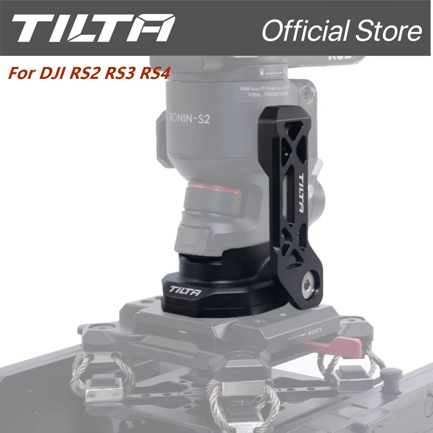 Image of TILTA für DJI Ronin RS2 RS3 RS4 RS5 Zubehör Netzteil Grundplatte Sicherheits-P-Tap 2-Pin-Stromeingang TGA-PBP TGA-PBP2