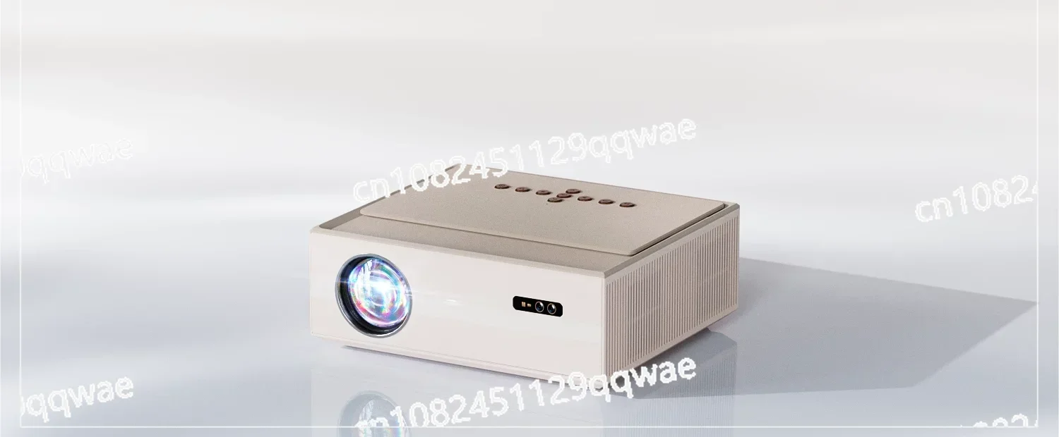 

Projection Laser 3D Home Theater 5G Conference Office Full Set of Curtain Integrated Living Room Bedroom Wall Projector