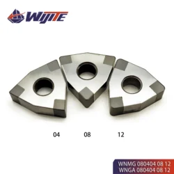 WNMG080404 08 12 WNGA080404 08 12 tool is used for turning high hardness materials such as hardened steel Cast iron WNMG WNGA