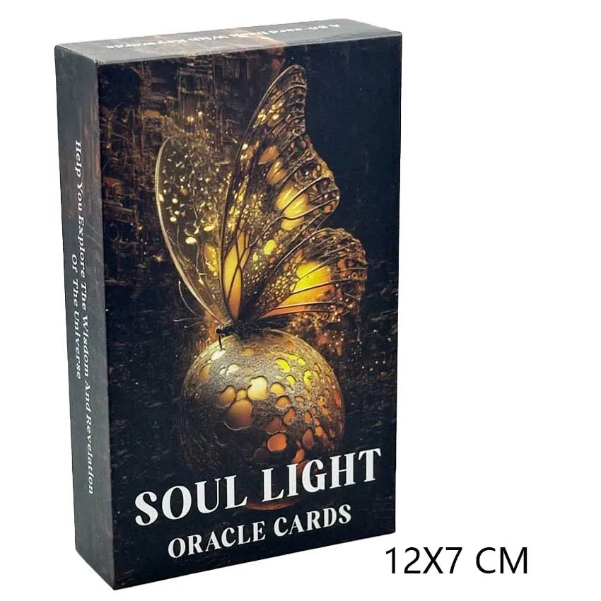 Soul Light Oracle Cards Games 12x7 cm