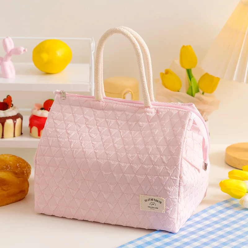 Cute Lunch Box Lunch Bag For Girls And Women Reusable Cooler Tote Leakproof Box Meal Prep Insulated Lunch Bag For Men & Women