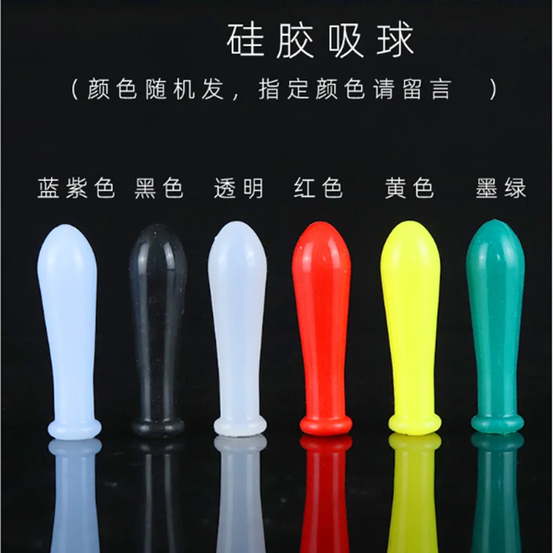 Tip Rubber Silicone Rubber Cap For Scale Pipette Straw Tip Dropper Laboratory Tianlianxin