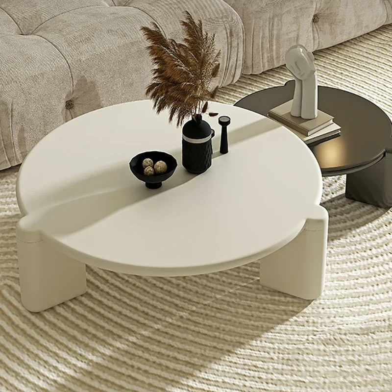 Frames Elegant Coffee Tables Makeup Minimalist Nordic Round Coffee Corner Neat High Mesa De Centro De Sala Home Furniture