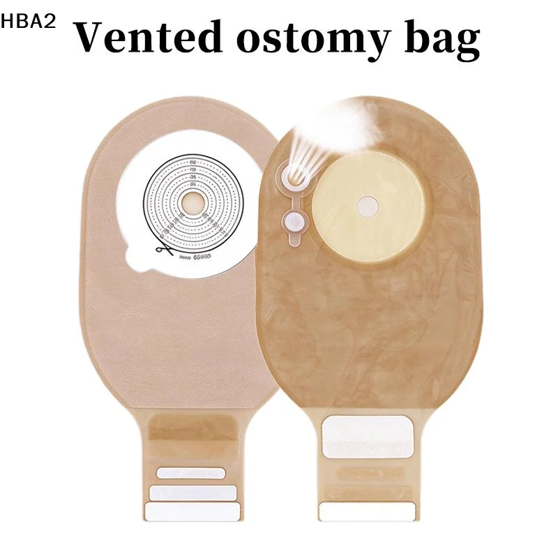 【H】1Pcs High Absorbency Odor Proof Ostomy Bags Drainable Colostomy Bag 65mm Hole For After Surgery Care