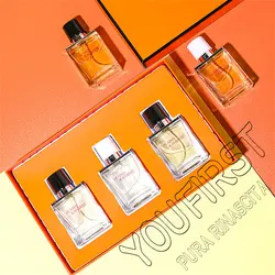 Luxury Brand Men Perfume Gift Box 3pcs Set 90ml Lasting Woody Scent Perfumes Hombres Originales Cologne Fragrance Parfums Homme