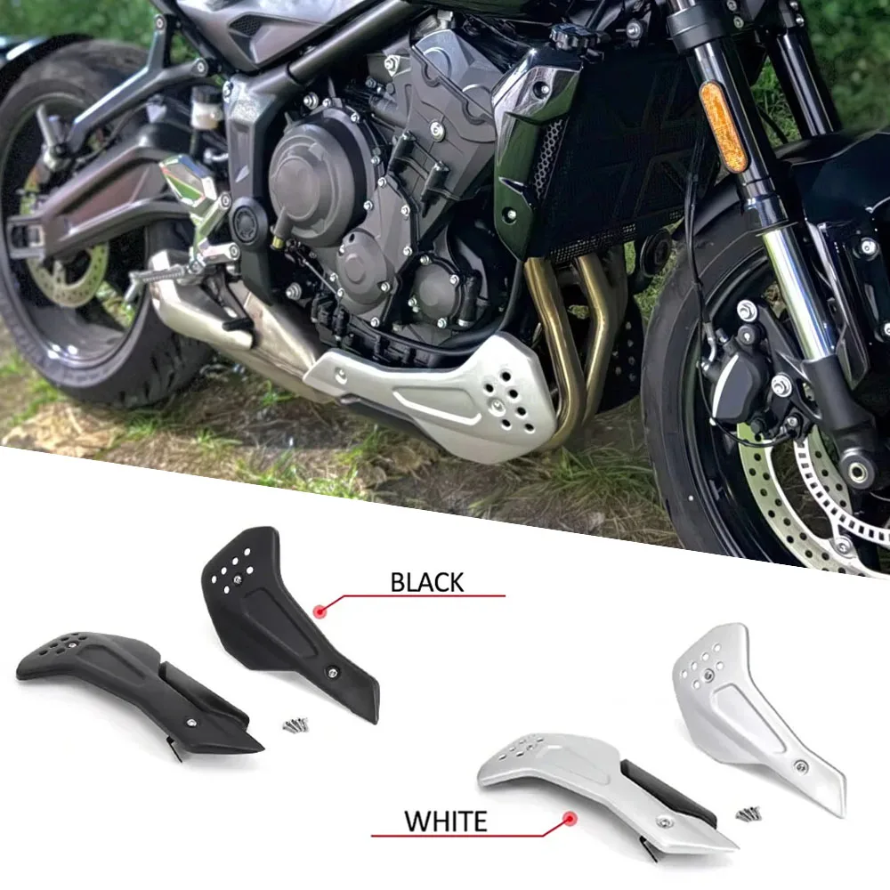 

Fit For Trident 660 Trident660 2021-2025 Engine Belly Pan Protection Plate Kit Motorcycle Lower Side Fairing Guards Accessories