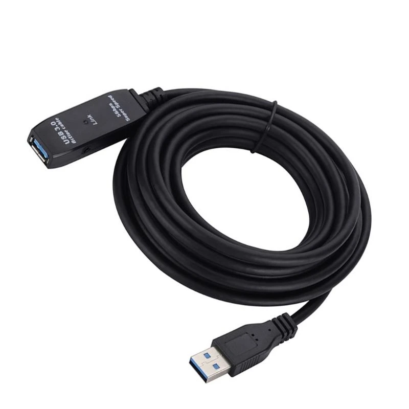  High Performances USB Repeaters Cord Male Female Connectors For Peripherals Setups