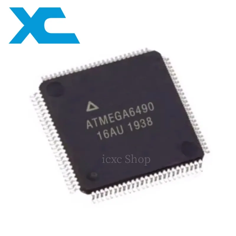 

ATMEGA6490-16AU TQFP-100 8-bit microcontroller chip AVR 16MHz