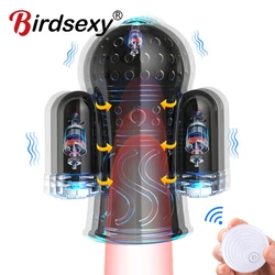 Wireless Remote Control Glans Vibrator Penis Trainer Sex Toys for Men Delay Lasting Glans Trainer Vibrators Male Masturbator