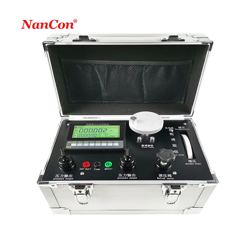 Portable Micro Differential Pressure Calibrator -20Kap ~ 20Kap For Differential Pressure Gauge Accuracy 0.02