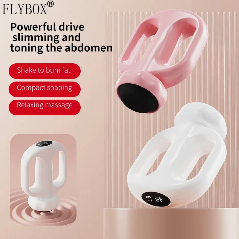 

Cross-border fat push machine Household body massager Handheld wireless massage beating neck waist shoulder kneading fascia gun