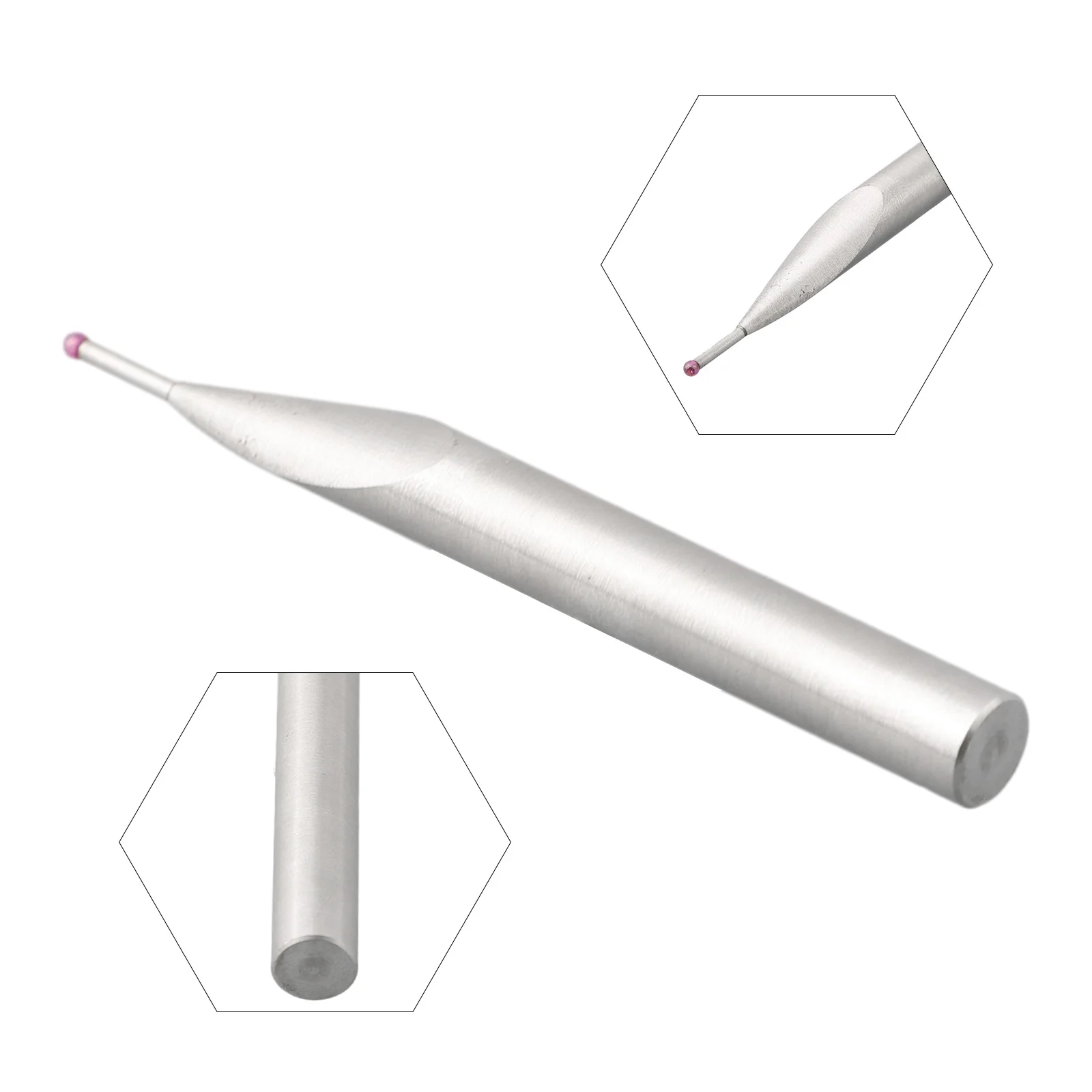 Carbide Ball Tip Probe Insert 1-4mm Diameter for Mahr Fowler Trimos Height Gauges Measuring Instruments Replacement