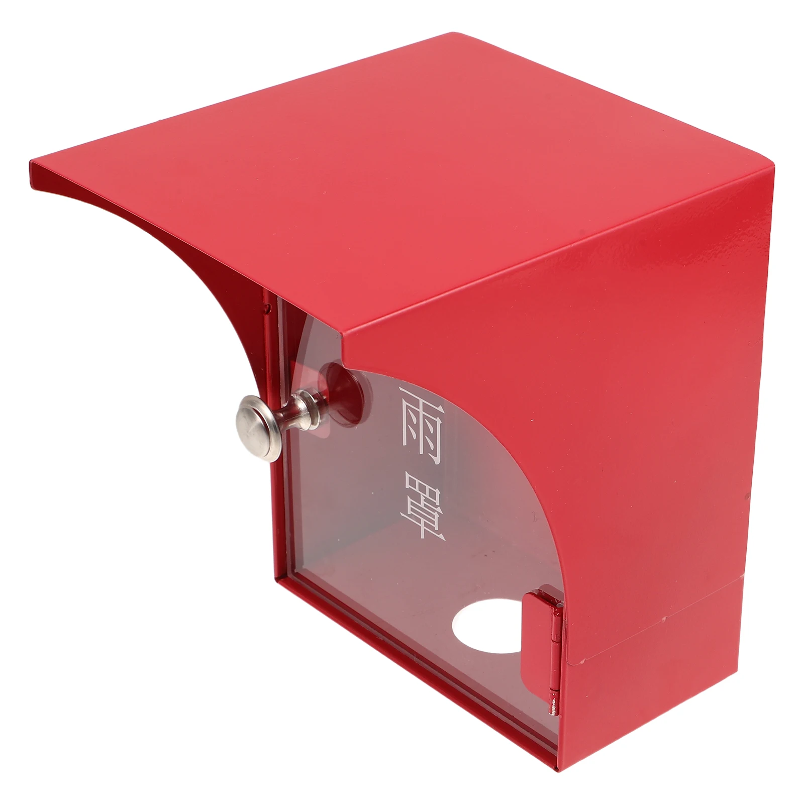 

Cover Red Stainless Steel Sprinkler Protector Weatherproof Outdoor Universal Durable Easy Installation Rainproof