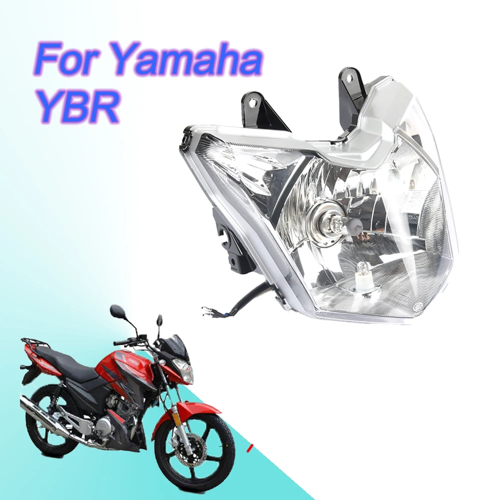 

Освещение передней фары мотоцикла подходит для Yamaha YBR Z125 Z YBR 1252017 2018 2019 Освещение фар 12 В
