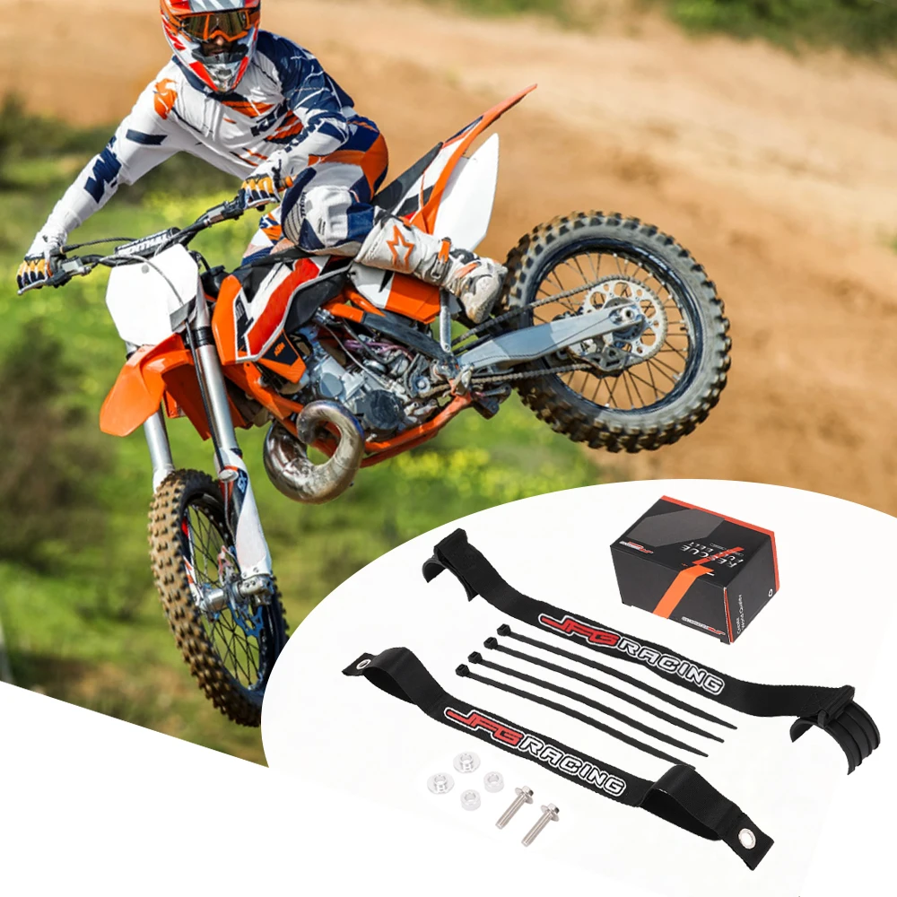 Motorcycle Front Rear Rescue Strap Pull Sling Belt Leashes For KTM 250 350 400 450 500 XCF XCW XCFW SXF EXCF EXC SMR Dirt Bike