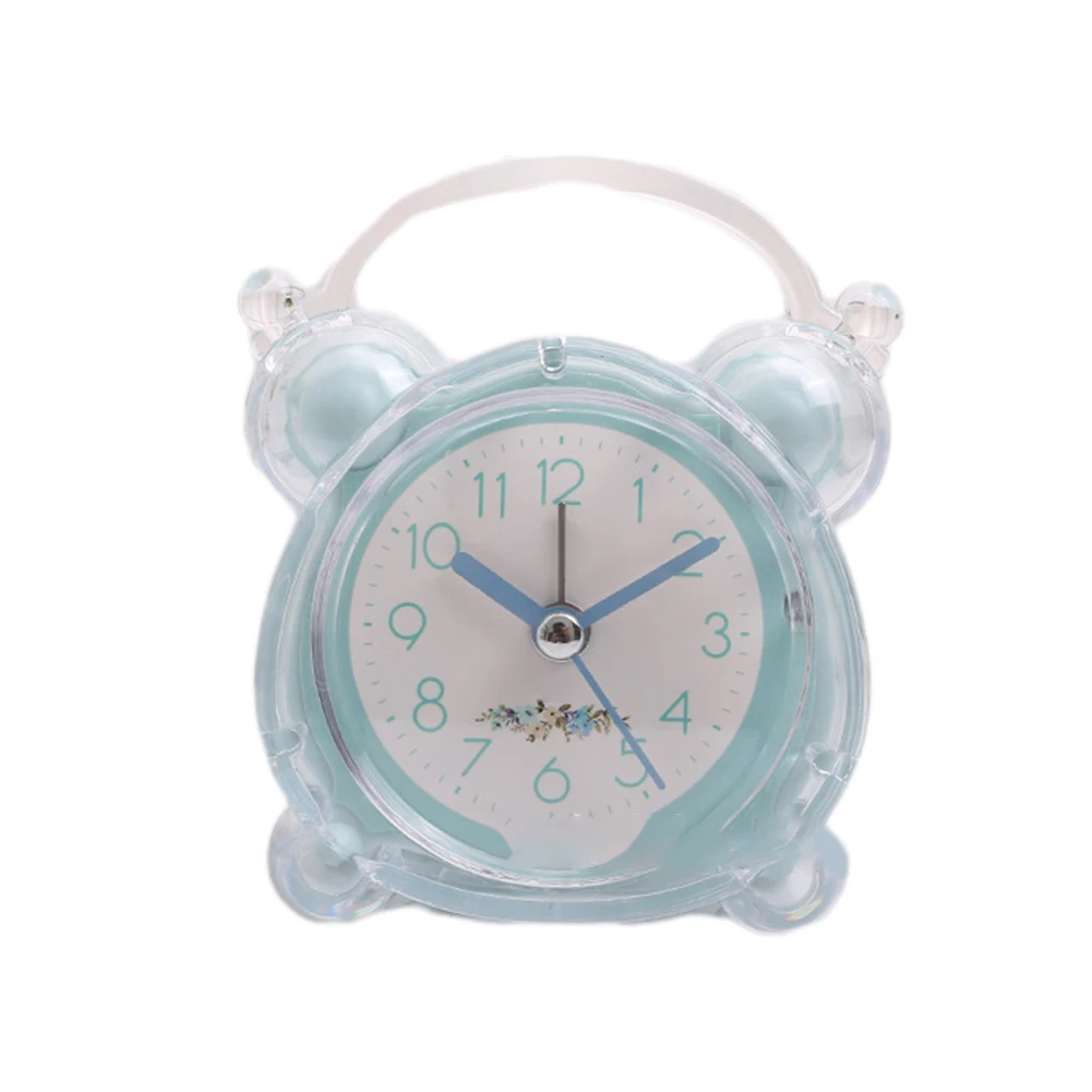 High Quality Nighttime Use Bedside Table Children's Bedroom Clock Small Alarm Clock Quartz Clock Silent Running