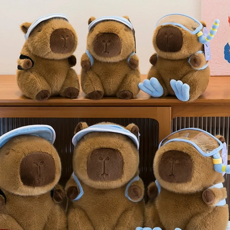 

Футбольная капибара 25 см 30 см плюшевая игрушка ПП хлопок спортивная кукла дельфин оптовая продажа детская кукла тканевая кукла декоративные подарки новый