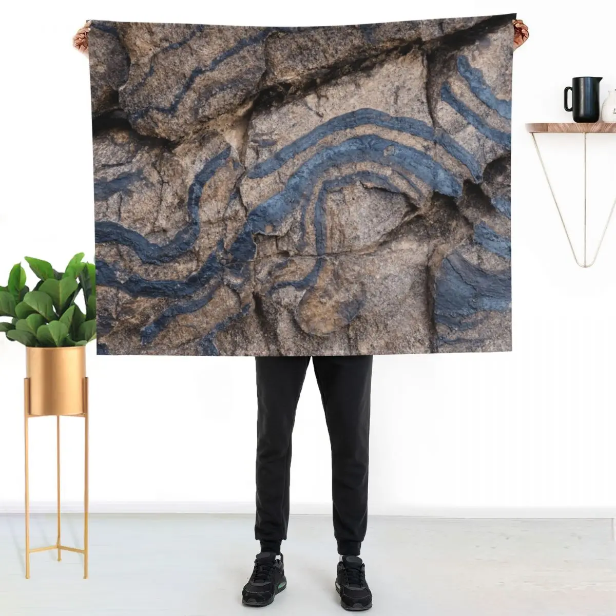 Altered Time: Layers of Reality Throw Blanket Luxury Thicken Weighted Hairy Camping Summer Softest Blankets