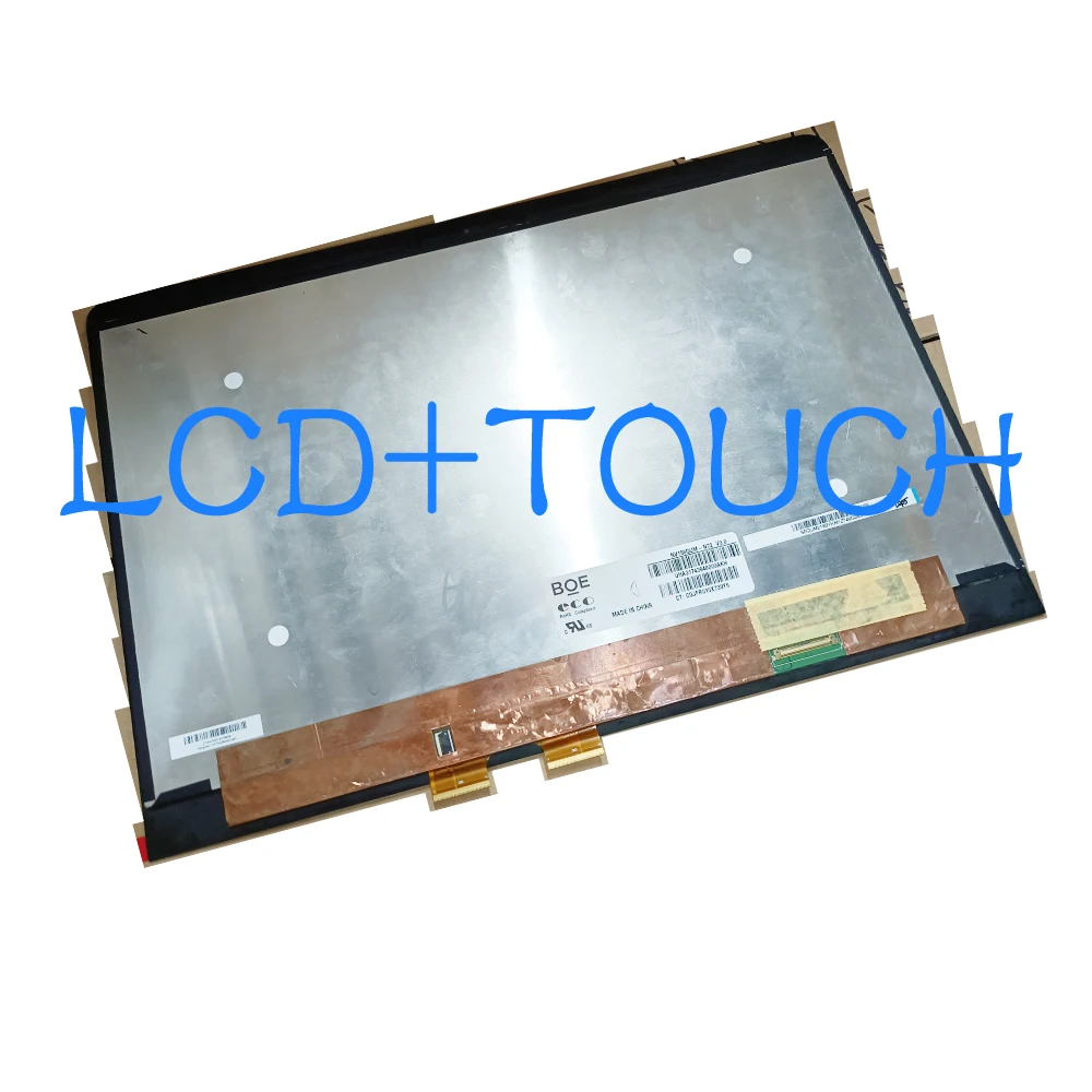 Imagem -03 - Lcd Display Touch Screen Assembly Substituição 156 4k Laptop hp Spectre X360 15-bl 15t-bl100 Bl000 Bl152nr Nv156qum-n72