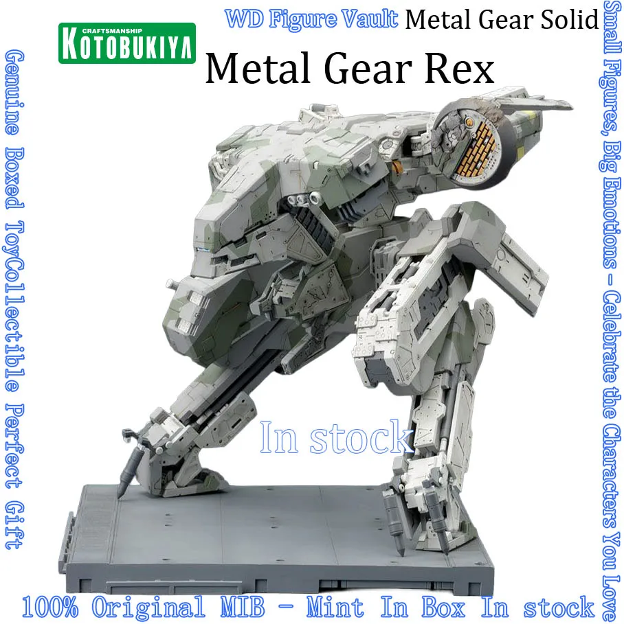 

In Stock Original Kotobukiya KP409 Metal Gear Solid 1998 Metal Gear Rex 1/100 Assembly Plastic Model Kit