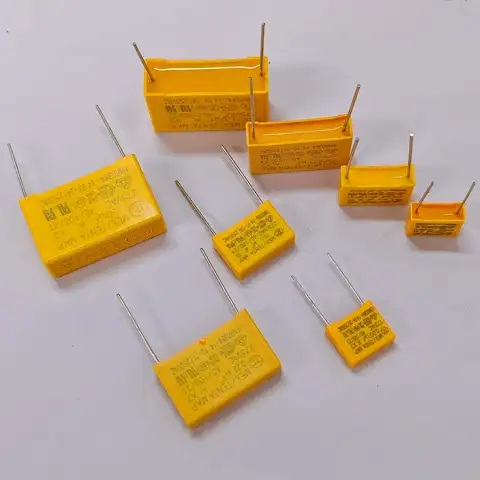 10/20pcs 275VAC X2 Safety capacitor 275V Polypropylene film10mm15mm 22.5mm 27.5mm 0.022UF 0.047UF 0.1UF 0.22UF 0.47UF 0.68UF 1UF