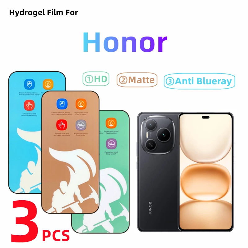 3Pcs Hd Hydrogel Fi…