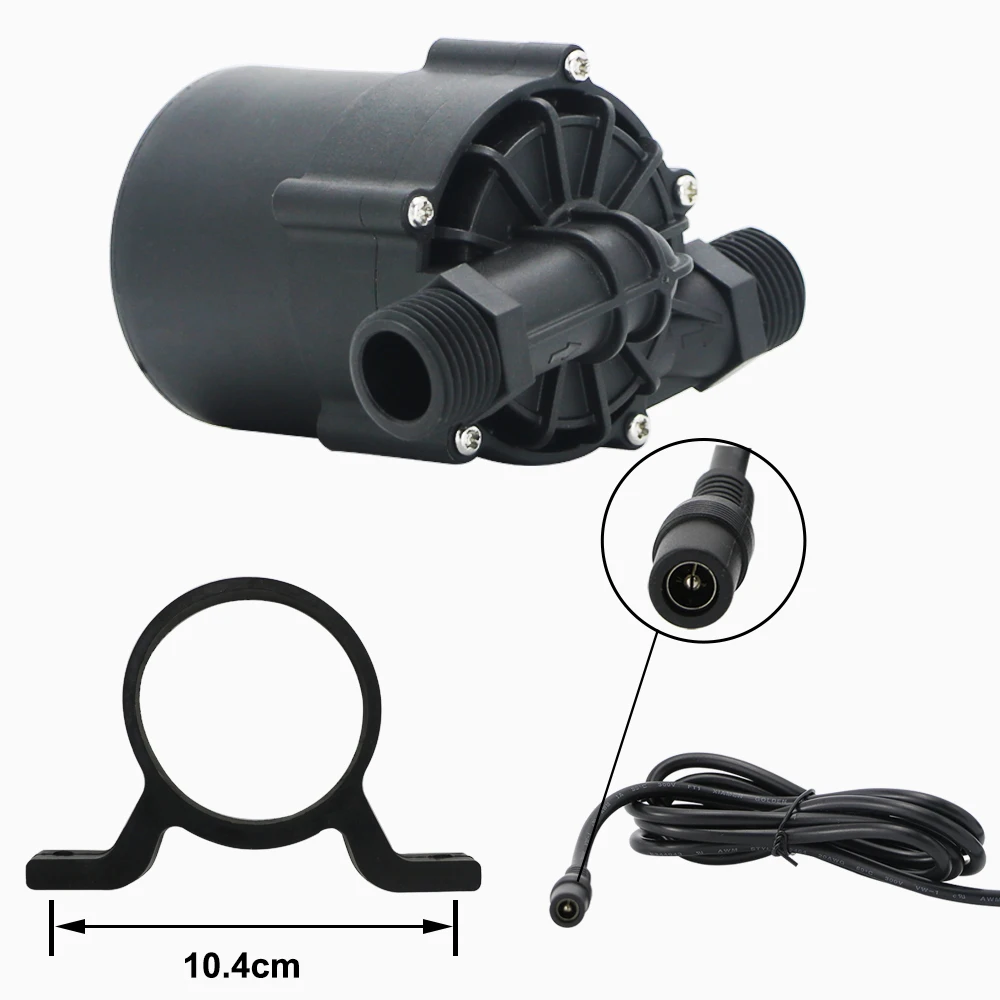 JT-55D DC12V 24V 13M 1800L/H Solar Brushless Booster Water Pump Water Shortage Protection view 6