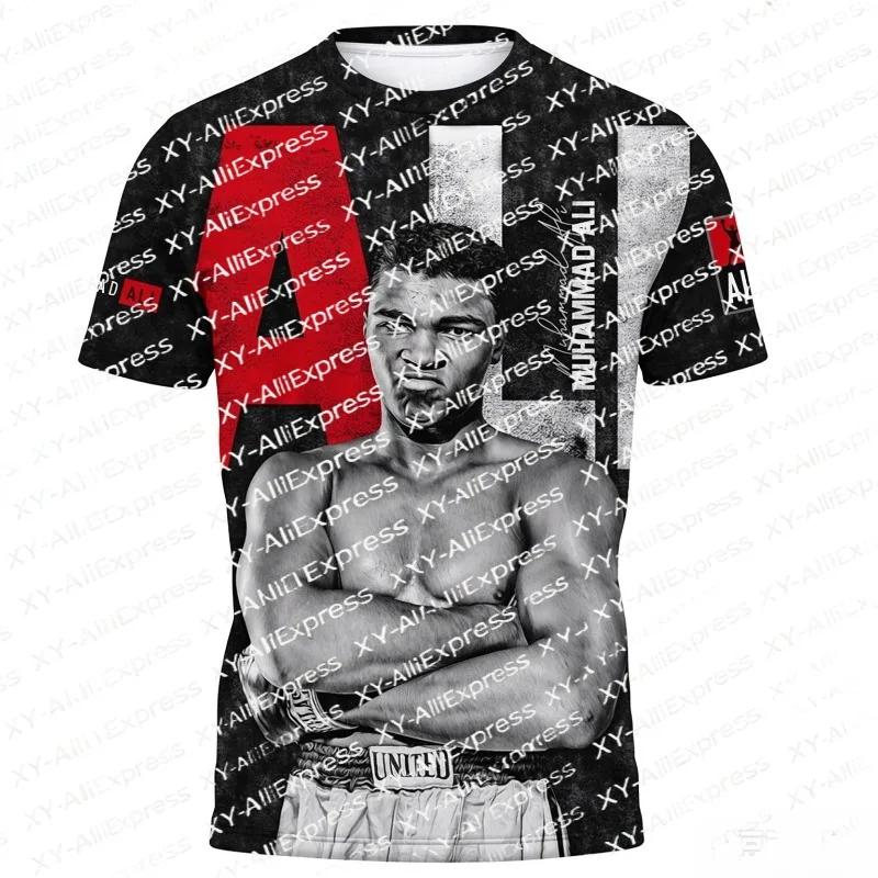 Men Short Sleeve Athletic Tee, Quick Dry & Breathable. Bold Boxing Artwork, Iconic Competitive Vibe Boxing Training and Sparring
