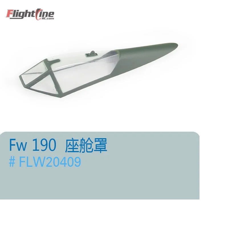 Canopy for Freewing Flight Line 1100mm FW190 RC Plane Model Propeller Plane Warbird